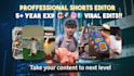edit scroll stopping shorts for youtube in 24 hours