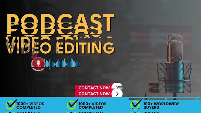 do engaging podcast video editing and interviews