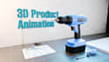 create professional 3d product animation