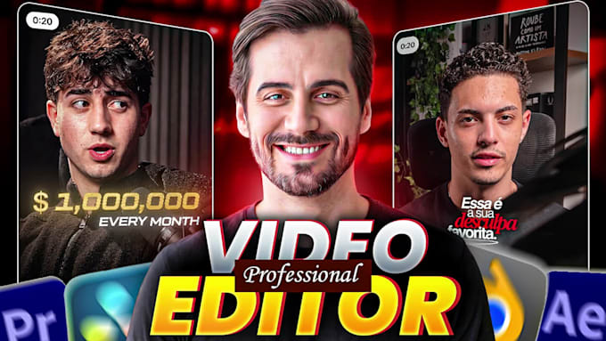 do professional youtube video editing, ads, vlogs and more