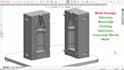 do mold design, silicone, sand, slip casting for 3d printing