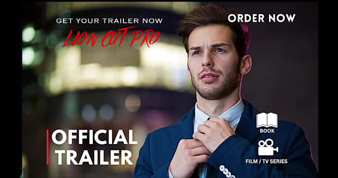 create a stunning  cinematic book trailer for amazon