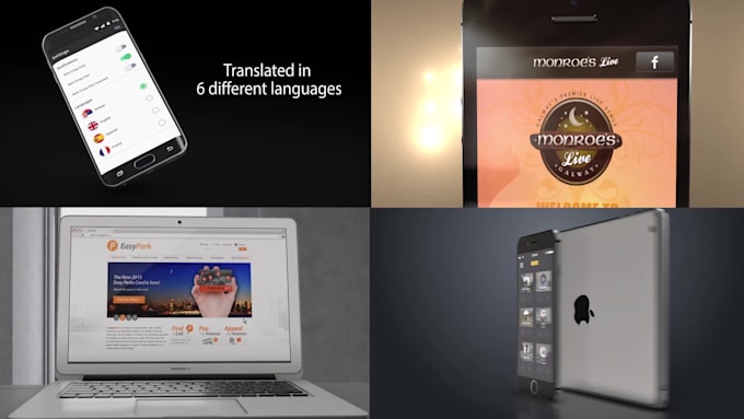 produce a fully customized app explainer video