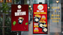 design digital menu board TV menu for restaurant led menu