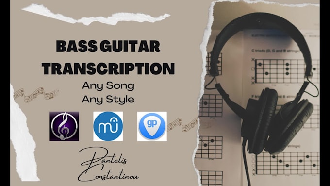 make the most accurate bass transcription, tab for you
