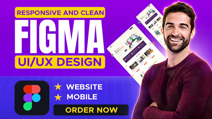 do figma UI UX design for figma website and figma website design