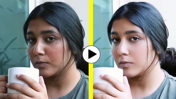 do face beauty, professional skin retouching videos