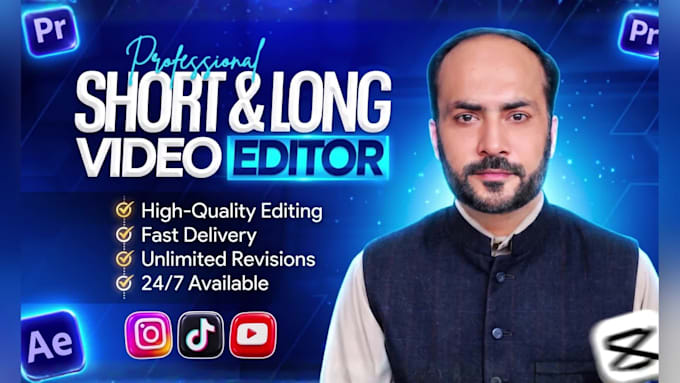 do cinematic youtube, vlog, wedding and social media reels video editing