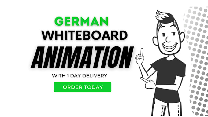 create amazing whiteboard animation in german
