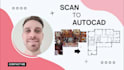 make 2d autocad drawings from scan, point cloud, matterport