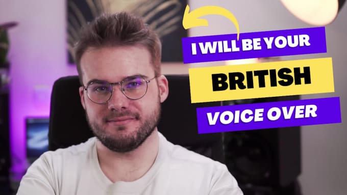 Be Your Male British Voice Over By Muzzy1231 Fiverr 5805