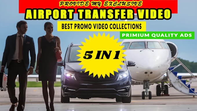 do airport taxi transfer service or pickup drop off service video