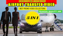 do airport taxi transfer service or pickup drop off service video