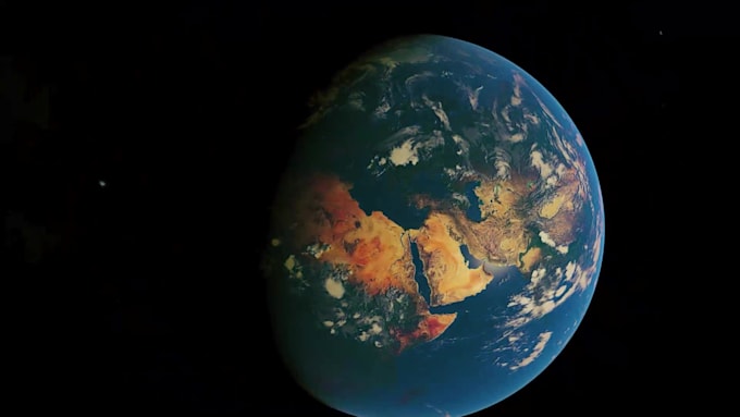 animate and edit your logo or google earth  in video