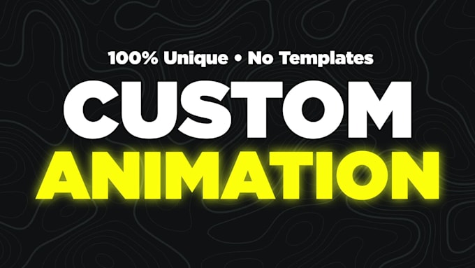 create a custom 2d logo animation from scratch