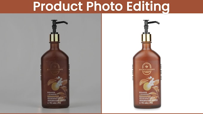 do product photo editing and image retouching for ecommerce