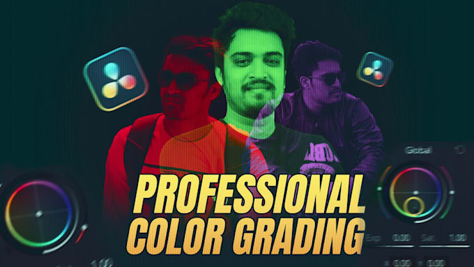 do professional color grading by senior colorist