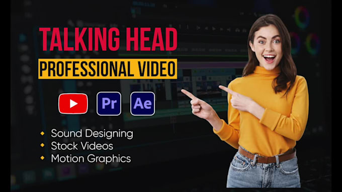 edit a professional talking head youtube video