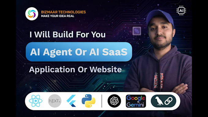 build an ai agent or ai saas platform with nextjs or flutter