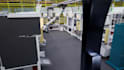 create 3d factory automation, robotics, 3d manufacturing line animation