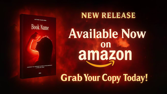 create a cinematic teaser trailer , book promo video