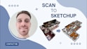 make 3d sketchup from scan, point cloud, matterport