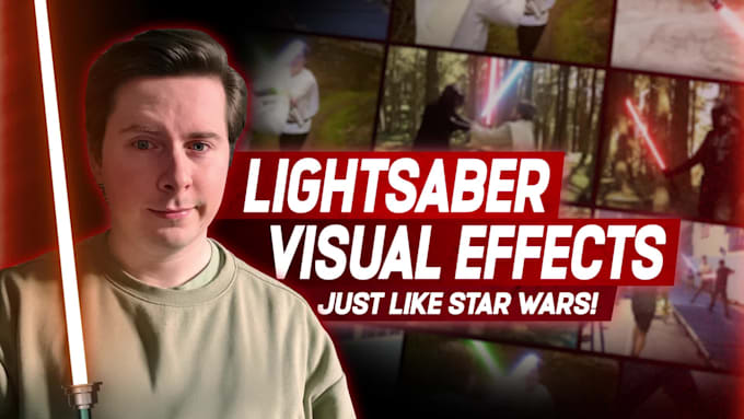 add lightsaber visuals to your video
