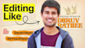 edit talking head youtube video editing like dhruv rathee