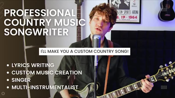 be your country music songwriter and performer