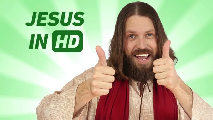 Have jesus produce a heavenly promotional video by Socalchrist | Fiverr