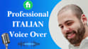 record a professional italian voice over