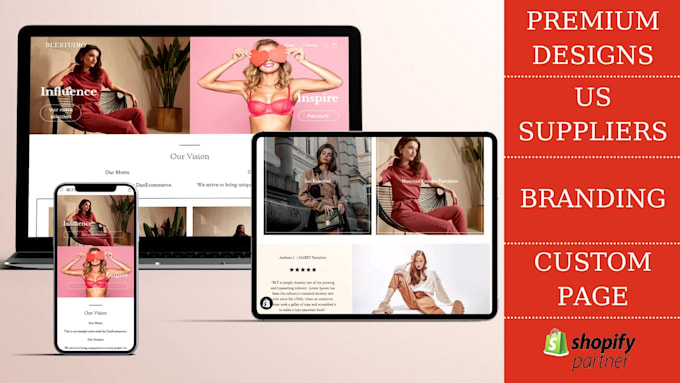 build you a high converting shopify store brand website