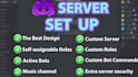 professionally setup discord community server with best design