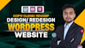 copy, clone, redesign website or revamp wordpress website by elementor
