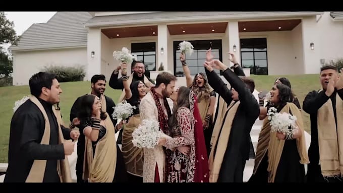 edit wedding trailer cinematic wedding highlights video