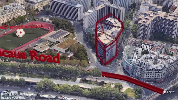 animate your travel, real estate, and events on google earth