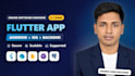 develop flutter app for android and ios with backend