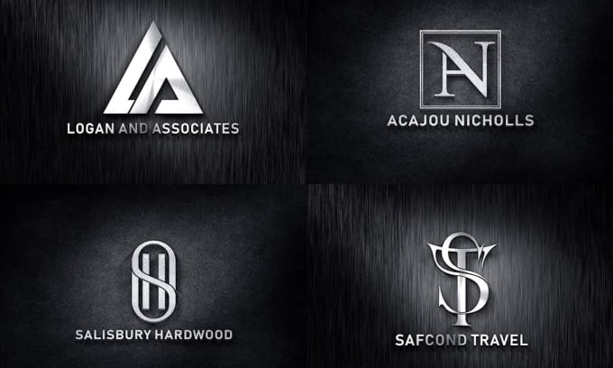 Design a professional initial letters monogram logo for your company by ...