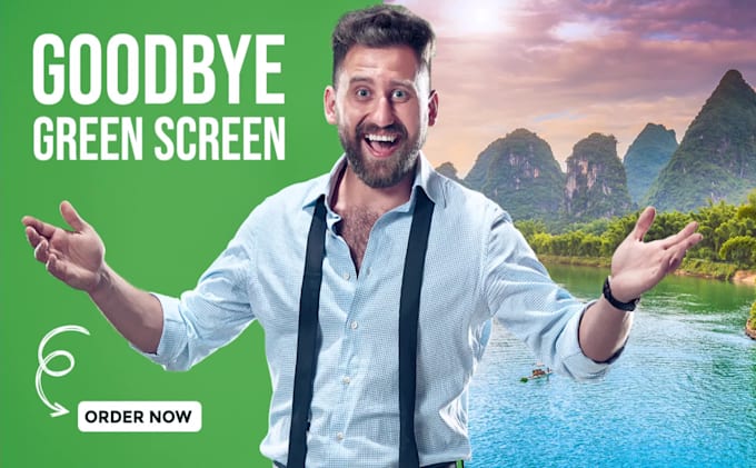remove the green screen from your videos