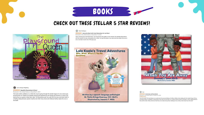 create childrens book illustrations for your storybook
