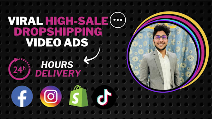 create short video ads for facebook, instagram and tiktok