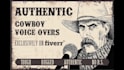 do a rugged southern american cowboy voice over