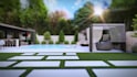 do site plan, garden 3d environment, landscape garden design