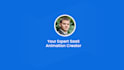 create custom saas animations in lottie, svg, GIF