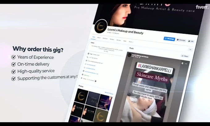 create facebook business page,fb fan page,all social media accounts