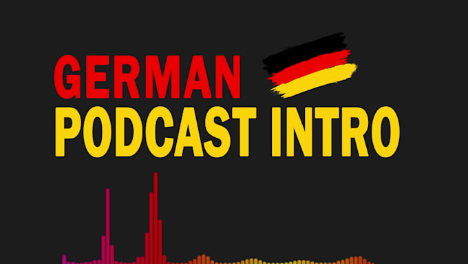 produce a german podcast intro or outro