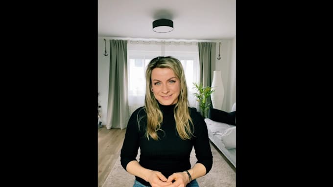 record a natural looking spokesperson video