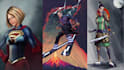 draw conceptual character art for comic anime or manga