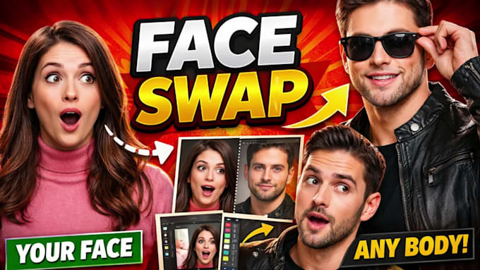 realistic face swap photoshop editing with perfect results