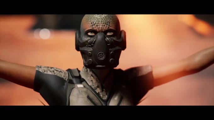 create 3d realistic unreal engine animation, character animation